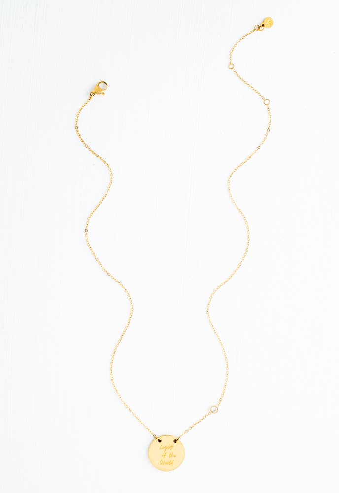 Light of the World Pedant Necklace
