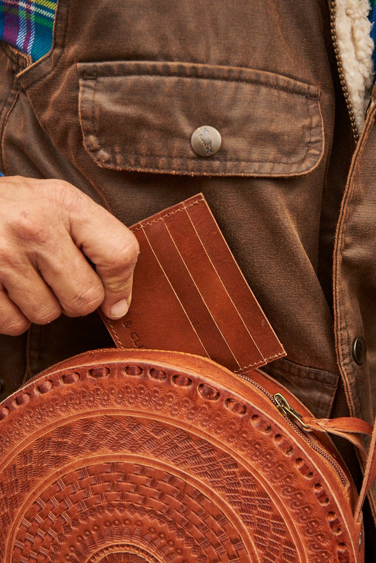 Leather Card Wallet