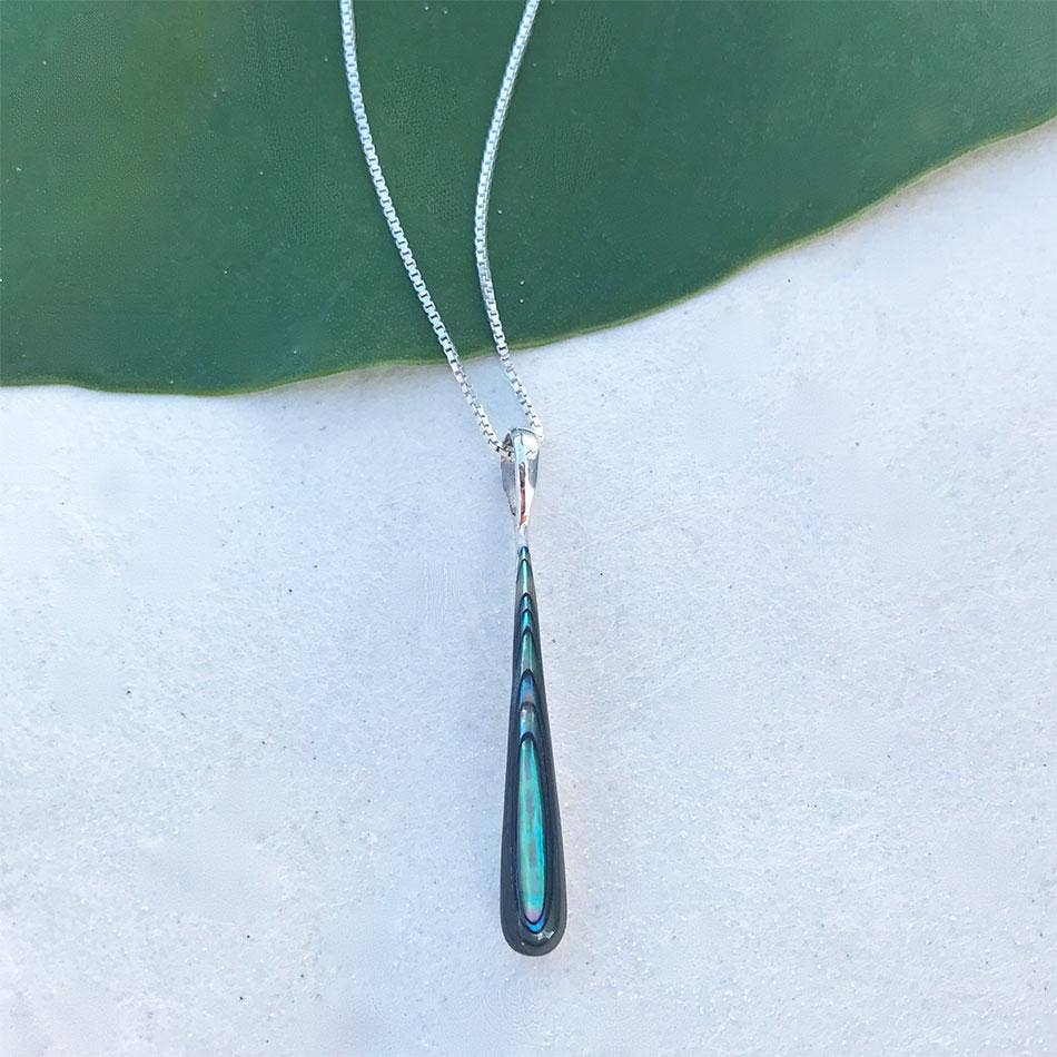 Jiwa Necklace, Abalone - Sterling Silver, Indonesia