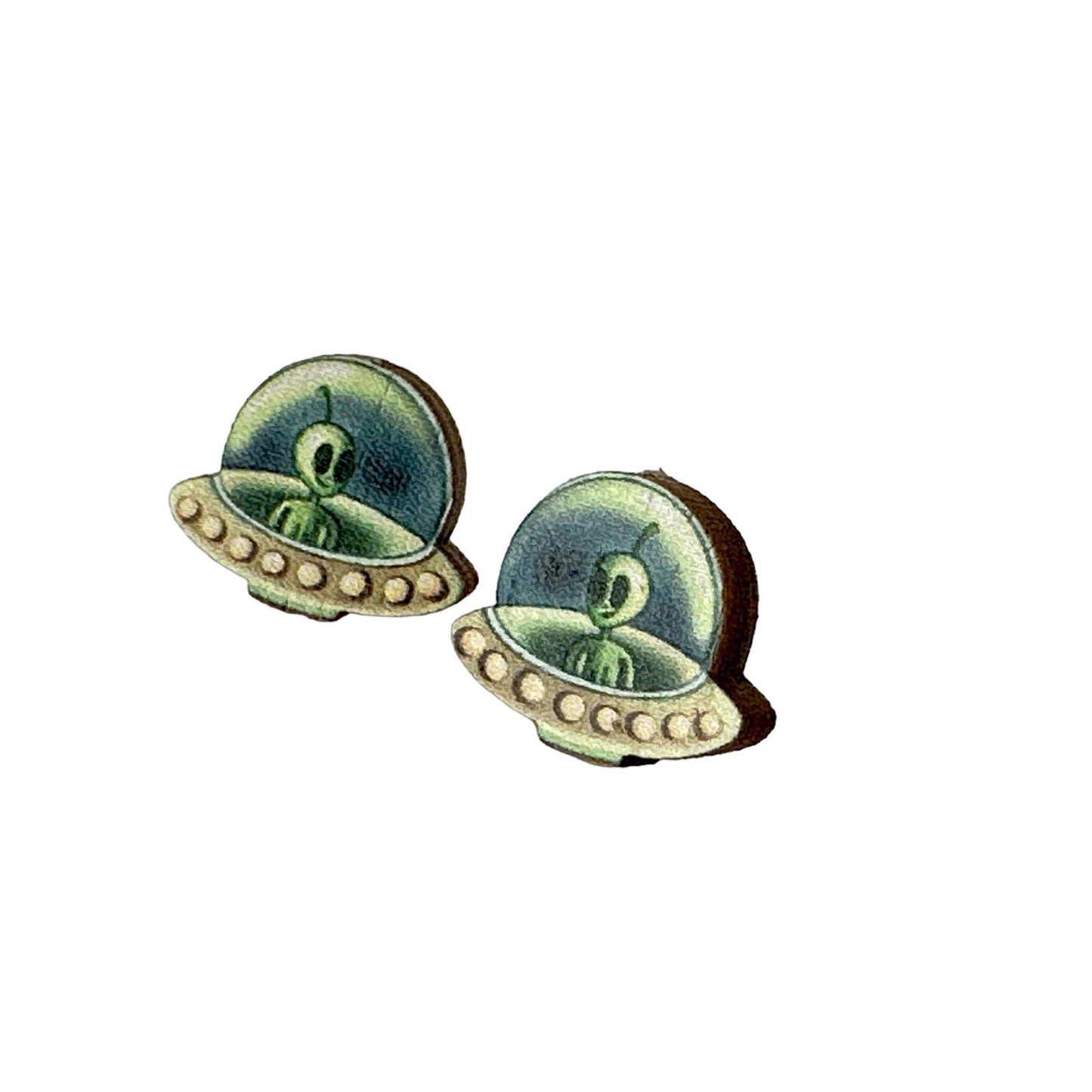 Alien Stud Earrings