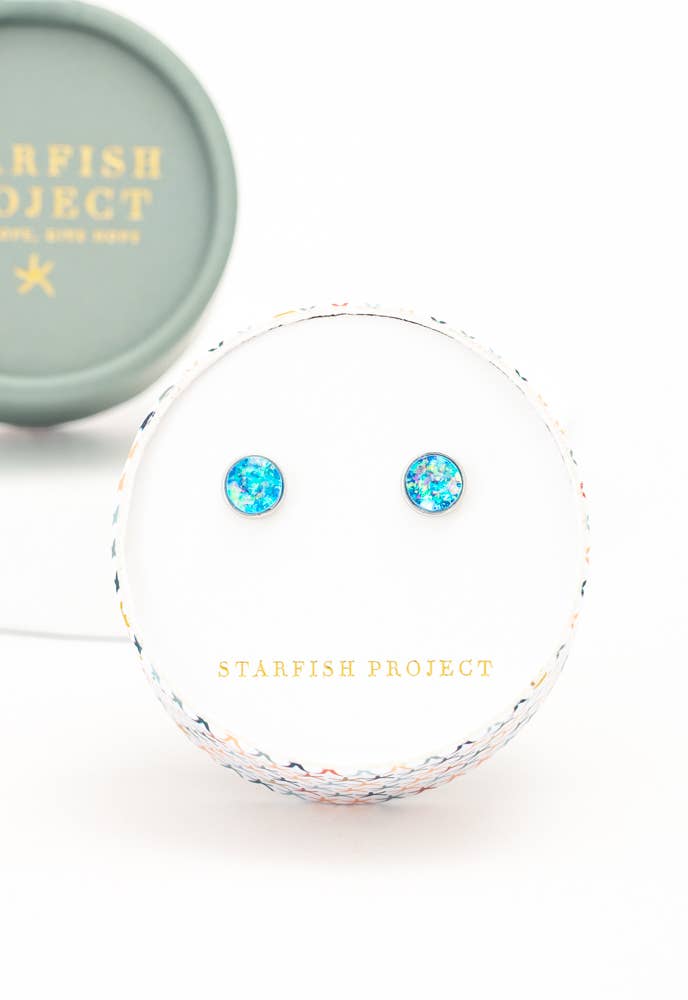 Lora Blue & Silver