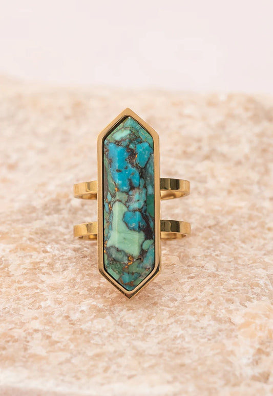 Wild and Free Turquoise Ring