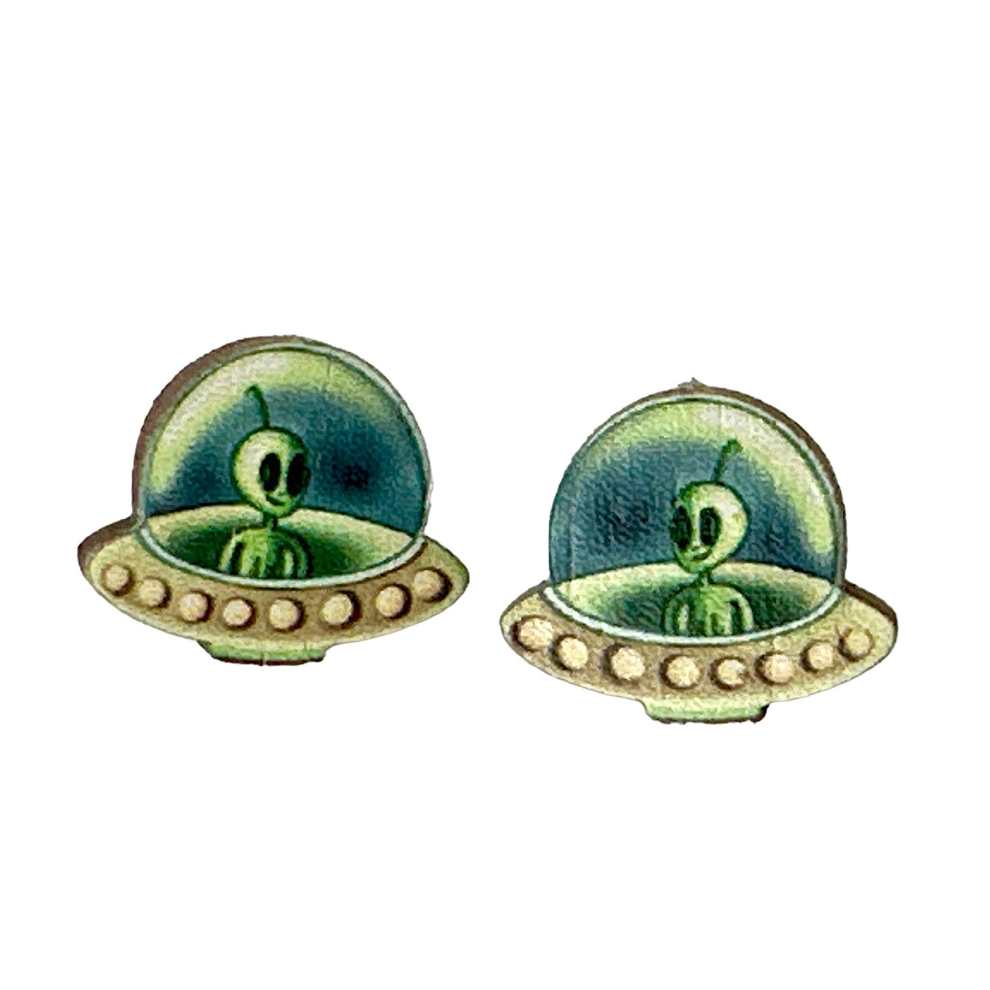 Alien Stud Earrings