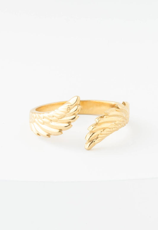 Birds of the Same Feather Gold Ring