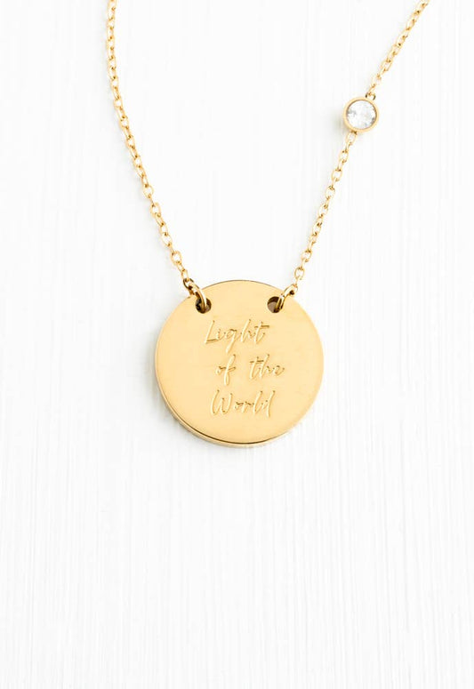 Light of the World Pedant Necklace